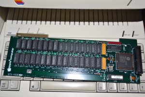 Tarjeta de expansión con 1 MBMemoria Apple IIc